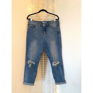 Old Navy High Rise Power Straight Jeans